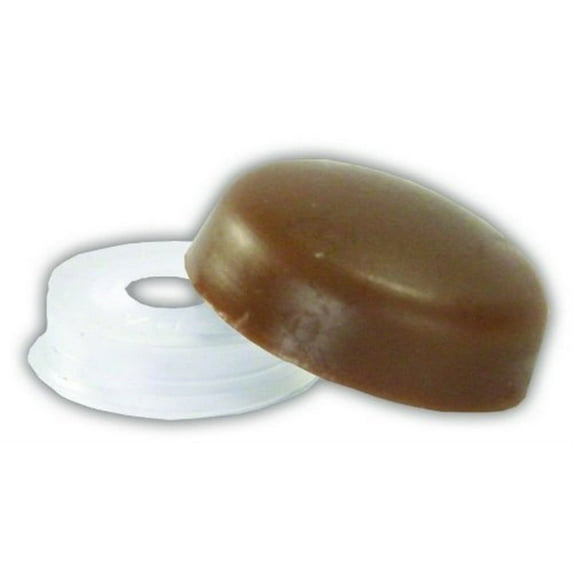 JR Products 20395 Screw Covers, Pack of 14 - Brown