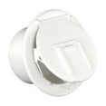 thumbnail image 1 of JR Products 370-2-A Round Electrical Cable Hatch - Polar White, 1 of 2