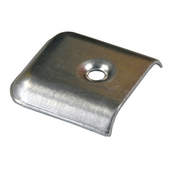 JR Products 49675 Metal Vinyl End Cap, Pack of 4 - Chrome