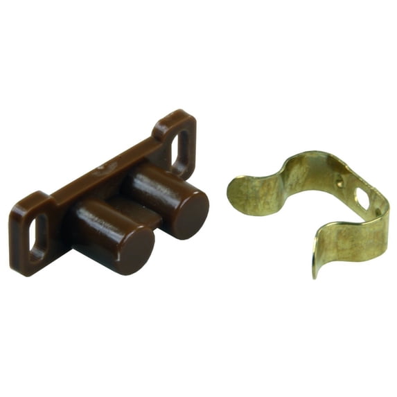 JR Products 70205 Barrel Catch with Metal Clip - Pack of 6