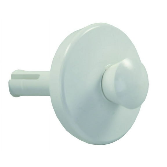 JR Products 95105 Single Stem Pop-Up Stopper - White