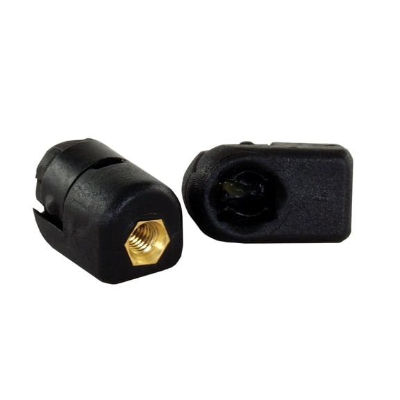 JR Products EF-PS30 Gas Spring End Fitting with Steel Spring - Pack of 2