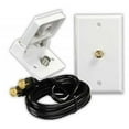 thumbnail image 1 of JR Products  Interior & Exterior Cable TV Installation Kit - White, 1 of 1