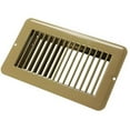 thumbnail image 1 of JR Products JRP02-28955 4 x 8 in. Undampered Metal Heating & Cooling Floor Register, Brown, 1 of 1