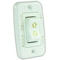 thumbnail image 1 of JR Products  Low Profile Single Slide-out Switch, White, 1 of 1