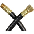 thumbnail image 1 of JR Products RV Rubber LP Supply Hose with 1/2" Female SAE & 3/8" Male Pipe Ends, 1 of 4