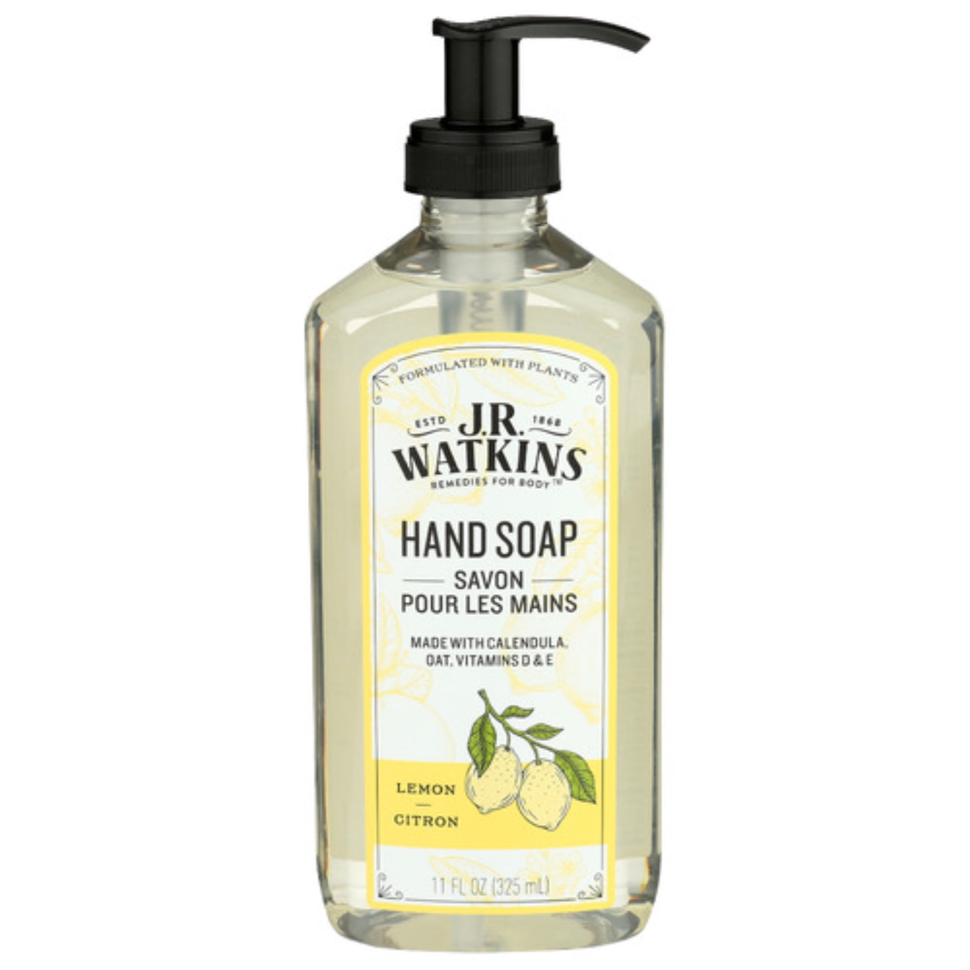 JR Watkins Liquid Hand Soap Lemon 11 fl. oz.