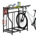 thumbnail image 1 of JRHRXXY Garage Organizer Bike Parking Rack, Black Bicycle Floor Storage Stand, 1 of 6