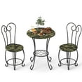 thumbnail image 1 of JRHRXXY 3-Piece Round Dining Table Set,with 2 Chairs for Kitchen,Dining Room,Breakfast Nook,Bistro, 1 of 10