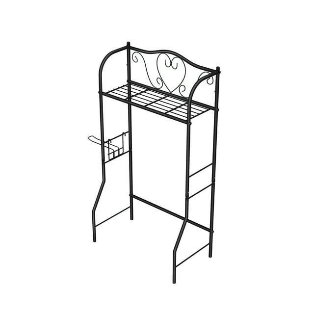 JRHRXXY Over The Toilet Storage Rack,Freestanding Bathroom Organizer Shelf,Metal Above Toilet ...