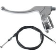 thumbnail image 1 of JRL 22mm Left Brake Clutch Handle Lever 155cm Cable for Coleman CT100U CC100X 98cc 3HP for Motovox MBX10 MBX11 Monster Moto Powersport Mini Bike Parts, 1 of 6