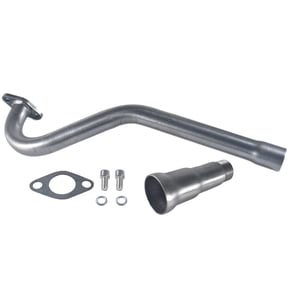 JRL 3 Stage Exhaust Header Pipe For Predator 79cc 98cc 3HP For Coleman CT100U Mini Bike Exhaust Muffler