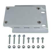 JRL Generic Torque Converter Motor Riser Plate For 196cc/212cc Engines on Coleman RT100 CT200U BT200X CT200U-ex Mini Bikes Sliver