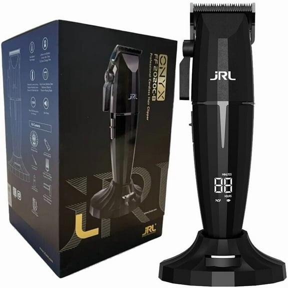 JRL ONYX FF 2020C-B Cordless Hair Clipper BLACK Free Shipping!