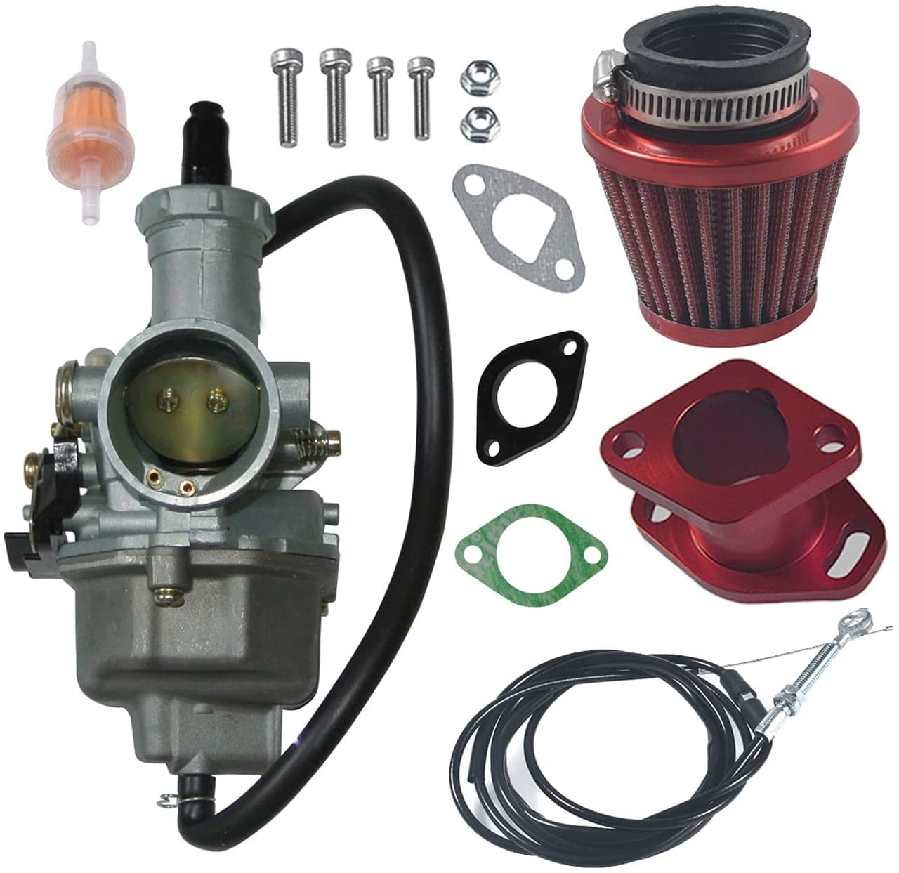 JRL PZ27 Carburetor 27mm Carb Kit For Predator 212cc GX200 196cc Clones