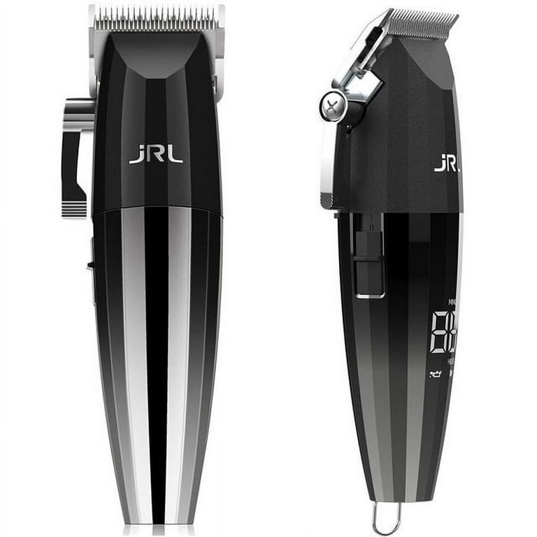 JRL Professional | Fresh Fade FF2020C | Cordless/Corded Hair Clipper with  Cool Blade Technology | Rechargeable Clippers w/LCD Display and Corrosion
