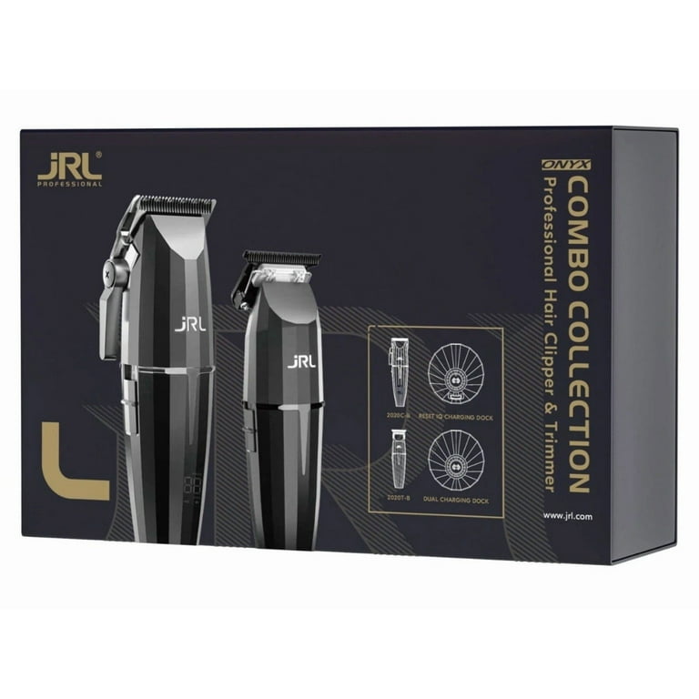 JRL ONYX プロフェッショナルバリカン コンボセット JRL Professional Onxy Clipper & Trimmer Collection + Charging Base