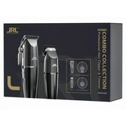JRL Professional Onxy Clipper & Trimmer Collection + Charging Base Combo