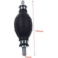 thumbnail image 1 of JRL lack& Silver Rubber Fuel Pump Line Hand Primer Bulb, 1 of 10