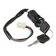JRL4 Wire Ignition Key Switch for 90cc 110cc 125cc Motorcycle Dirt Bike Suzuki ATV 4 Wheeler Go Kart TaoTao Kazuma Sunl