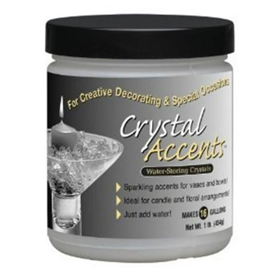 JRM Chemical Crystal Accents 1 lb jar Emerald -pack of 6