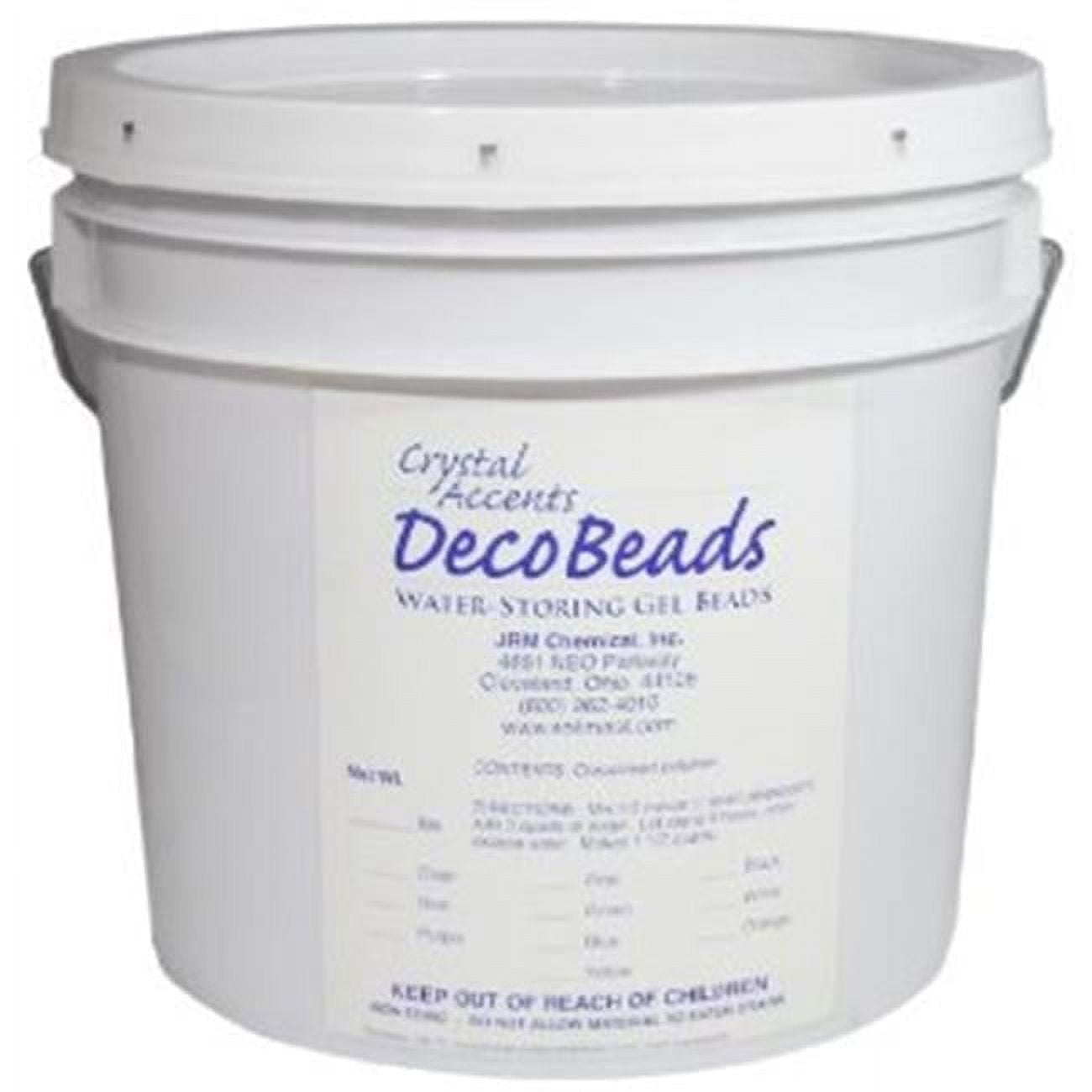 JRM Chemical DB-C05 Deco Beads lb pail Clear