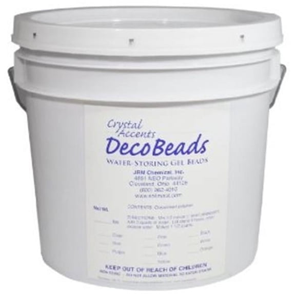 JRM Chemical Deco Beads 5 lb pail Turquoise