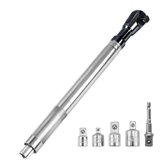 JROCHE 1/2Inch Drive Ratchet Extension Offset Extension Wrench Impact Ratchet Extender For Hard To Reach Bolts And Nut