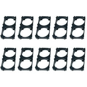 JROCHE 10 Pcs 32650 Battery Holder Bracket Cell Safety Anti Vibration Brackets Battery