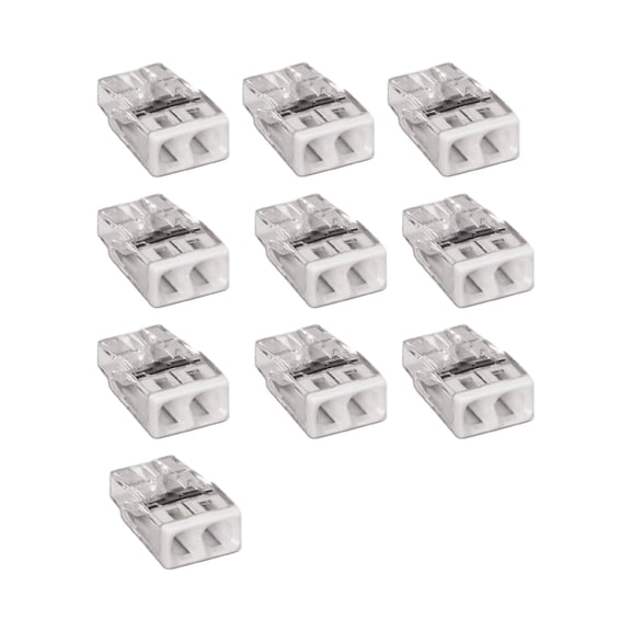 JROCHE 2 Poles Wire Connector For Stable Current Transmission Wiring Connection Terminals for Residential And Commercial Use