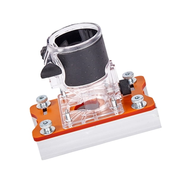 JROCHE 2 in 1 Router Base Trimmers Router Tool Base Aluminum Router