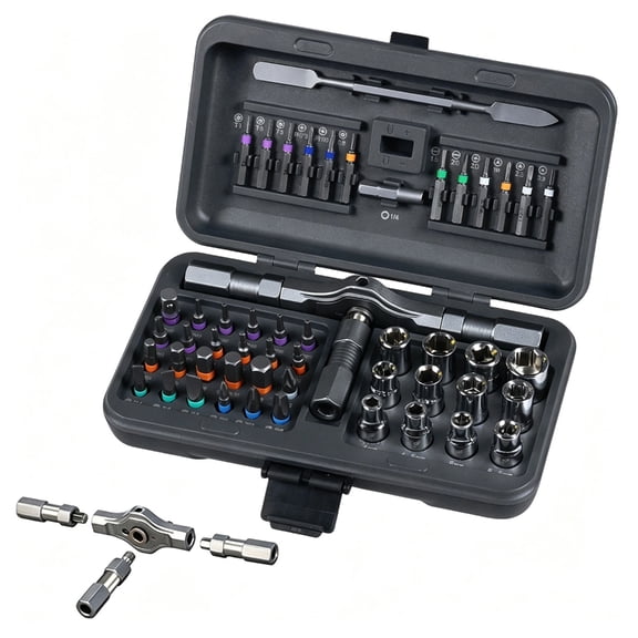 JROCHE All Purpose 52 In 1 Screwdriver Kit Works Perfectly In Tight sectors