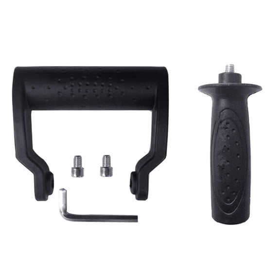 JROCHE Auxiliary Handle Nonslip Shock-absorbing 10mm Thread Diameter Userfriendly Fit for Angles Grinder Grinds Handrail Handle