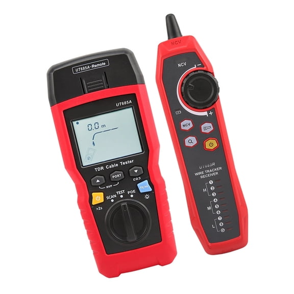 JROCHE Cable Tester with Length Measurement & Fault Detections for Internet Wiring