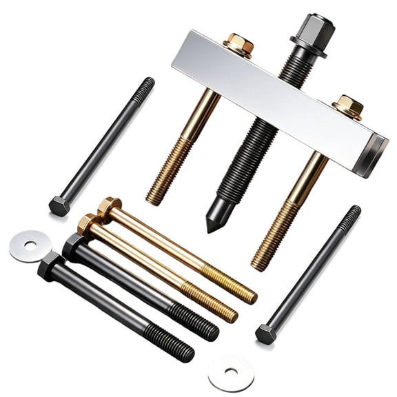 JROCHE Complete 10 Piece Crankshaft Pulley Puller Tool Set For Easy And Efficient Removal
