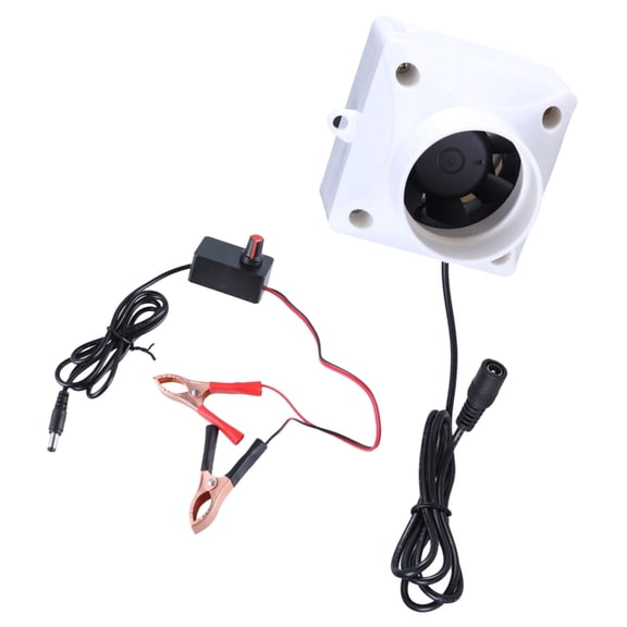 JROCHE Inline Duct Fan Ventilation Exhaust Boosters Fan Filter Duct Kit 12V Extractor