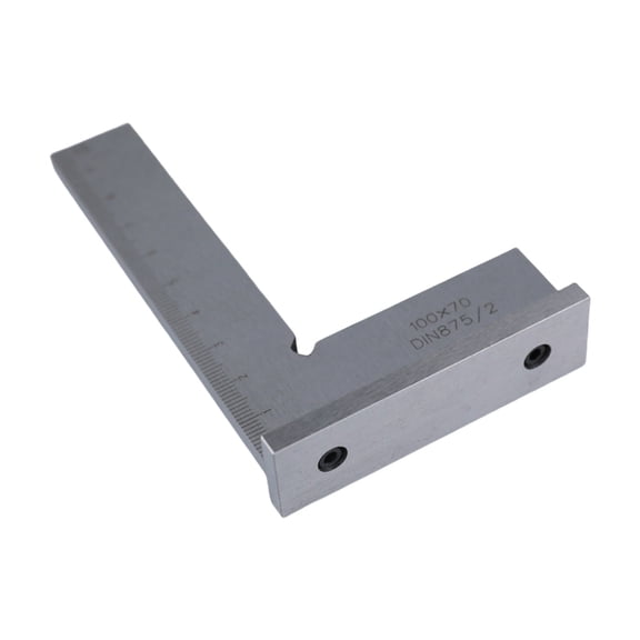JROCHE L Shape Ruler 90 Carpenter Square Woodworking Ruler with Measuring Scale Machinist Square Stainless Ruler