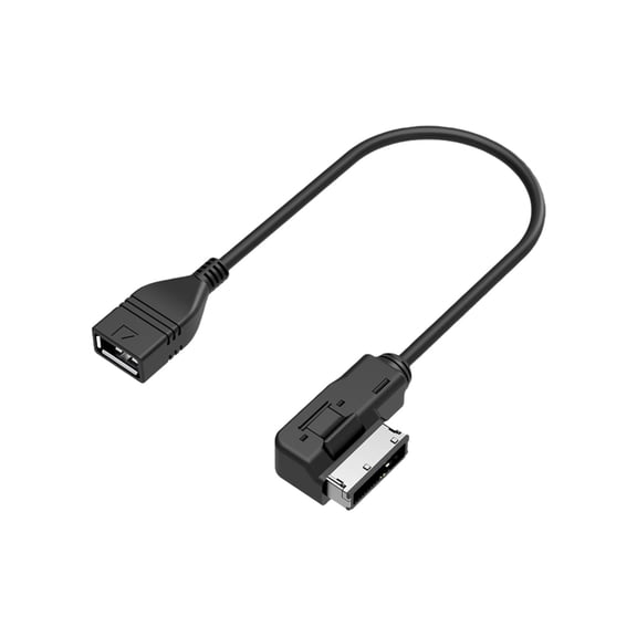 JROCHE Music AMI To USB Female Sound Adapter USB Cable Data Wire for A6L Q5 Q7