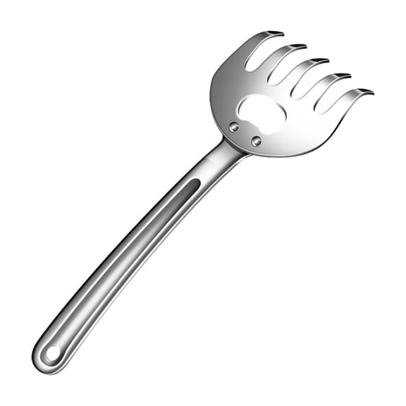 JROCHE Nonrust Steel Bear Claws Meat Shredders For Pulled Pork And Beef With 6.7Cm Wide Teeth And Ergonomic Handle
