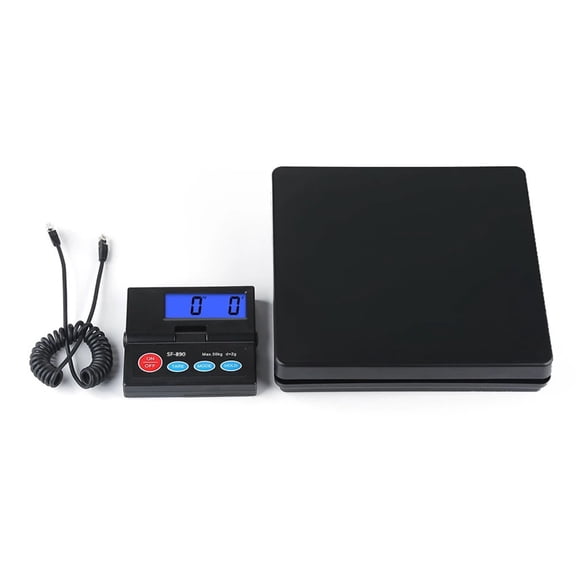 JROCHE Professional 50kg Capacity Digital Postal Scale with 2g Accuracy Digital Postal Scale Construction Shipping Scale for Commercial Use