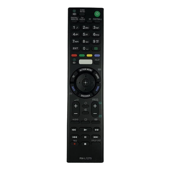 JROCHE Televisions Remote Controller L1275 ABS Ergonomic Silicone Button And Comfortable Grip For Extended Use