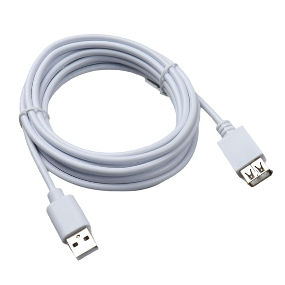 JROCHE USB 2.0 Male To Female Charging Extension Cable For USB Fans Lights And Other 5V Devices Connection Cord