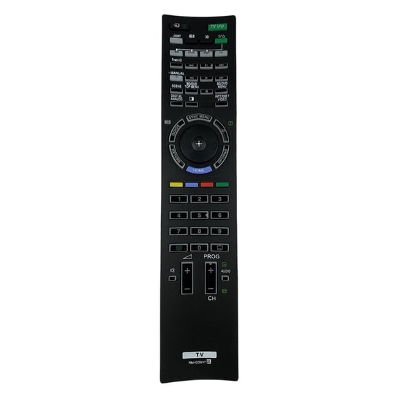 JROCHE Universal Remote Control RM-GD017 for Home Entertainment Easy Button Layout Comfortable Hold Drop Proof