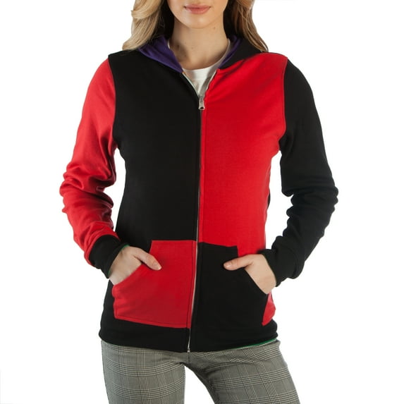 JRS DCO JOKER/HARLEY REVERSIBLE HOODIE-Small