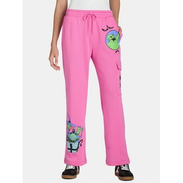 Disney Women’s Nightmare Before Christmas Glow in the Dark Graphic Sweatpants, Sizes XS-XXL