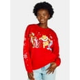 thumbnail image 1 of Winnie the Pooh and Friends Women’s Christmas Graphic Sweatshirt, Sizes XXS-XXL, 1 of 5