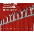thumbnail image 1 of JRSDRIVE 9-Piece Raised Panel Combination Wrench Set, Matric, 1 of 4