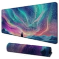 thumbnail image 1 of JRXY Aurora Borealis Dreamscape Mouse Pad - Extended Size 31.5 x 11.8 Inch 31.5x11.8 in, 1 of 6