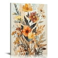 thumbnail image 1 of JRXY Botanical Floral Wall Art Set of 3 Vintage Wildflower Canvas Wall Decor Watercolor Rustic Farmhouse Wall Art Aesthetic Botanical Pictures Vintage Floral Prints for Room Bedroom  16x20 in, 1 of 5