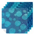thumbnail image 1 of JRXY Circles Polyester Cloth Napkins for Farmhouse Party Dining Table Decor - Dinner Napkin for Kitchen Daily & Housewarming Farmhouse Decor - Pack of 6 2 PCS, 1 of 7